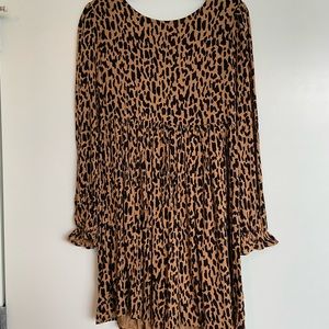 NWT - BP leopard print swing dress
